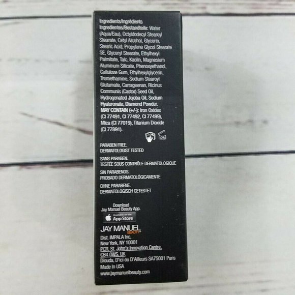 Jay Manuel Beauty Hydroluminous Sheer Foundation 1.0 oz Medium Filter 2 - Picture 2 of 4
